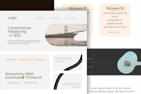 Flat Modern Responsive Design Template for Medical Communications