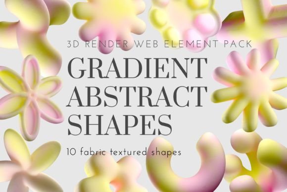 Gradient Abstract Shapes: A Practical Guide to Texture, Depth, and Design Utility
