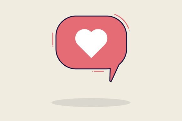 Heart Speech Bubble Icon: Versatile Design Guide