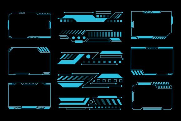 Mastering the Aesthetic of Tomorrow with Futuristic HUD Interface Frames