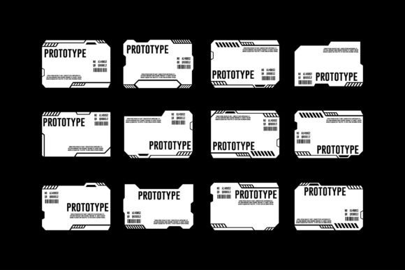 Prototype Cyberpunk Decals Stickers: Redefining Digital and Physical Aesthetics