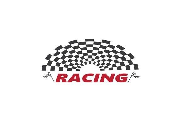 Racing Flag Icon of Automotif: A Visual Signal for Speed and Strategy