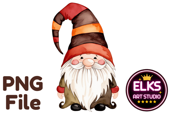 Watercolor Happy Gnome Clipart PNG: A Practical Asset for Creative Workflows